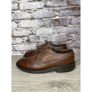 O'Sullivan Wingtip Brogue Brown Leather Oxfords Dress Shoes Men’s Sz 6D US/39EU